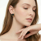 Angel Heart Studs