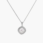 Halo Pearl Statement Necklace