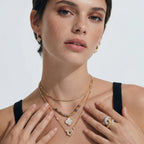 Chain Link Statement Ring
